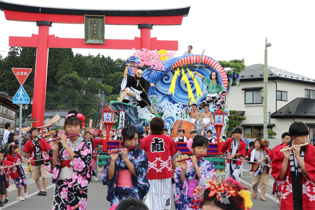 愛宕神社例大祭 野田まつり：年間イベント情報：野田村観光協会