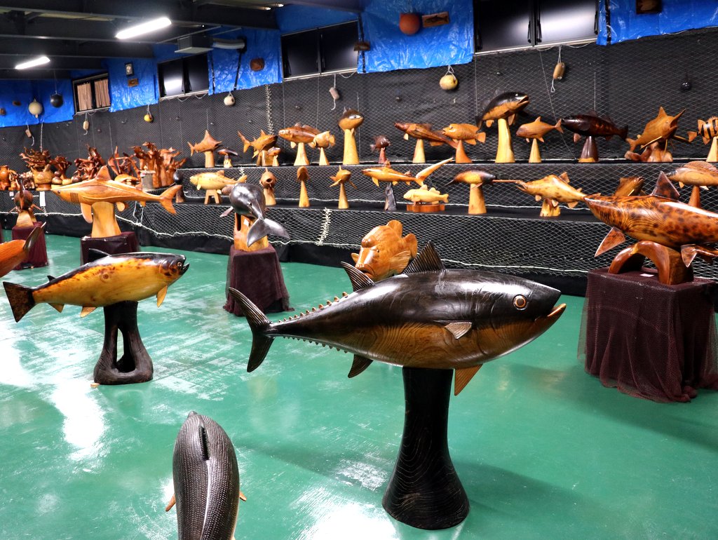 木彫りの魚美術館　魚の番屋