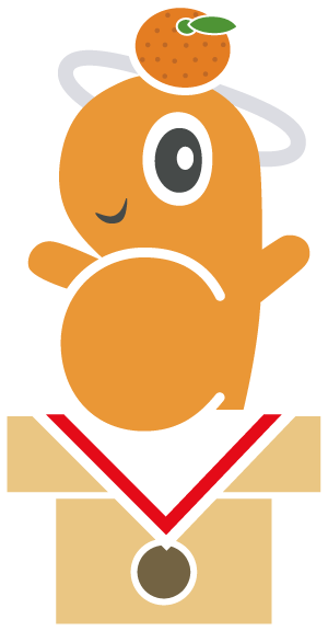 野田村年賀状素材ワンポイントのんちゃん鏡餅